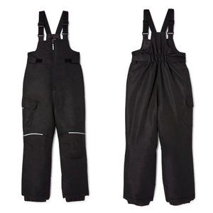 Swiss Tech Girls‎ Water repellent Black Winter Insulated Snow Bib SZ XS 4-5